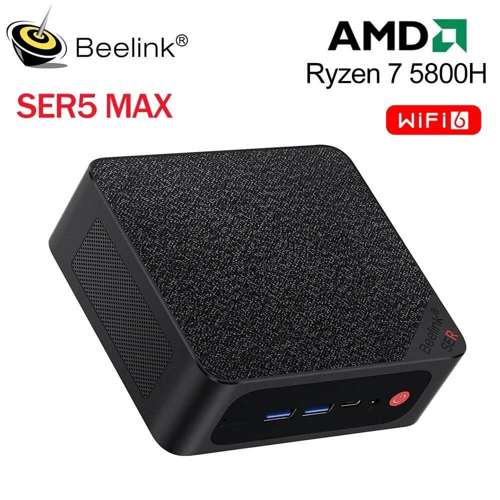 Міні-ПК Beelink AMD Ryzen 5 5560U 7 5700U 5800H SER5 SER5 Pro Max